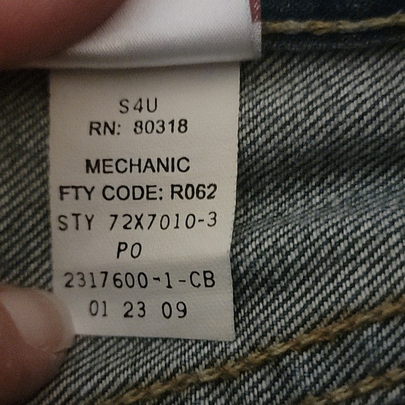 Mens size 34 short Lucky jeans - Picture 8 of 8